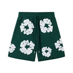 Denim Tears Foam Printed Shorts Green
