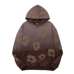 Denim Tears Plus Fleece Hoodie coffee