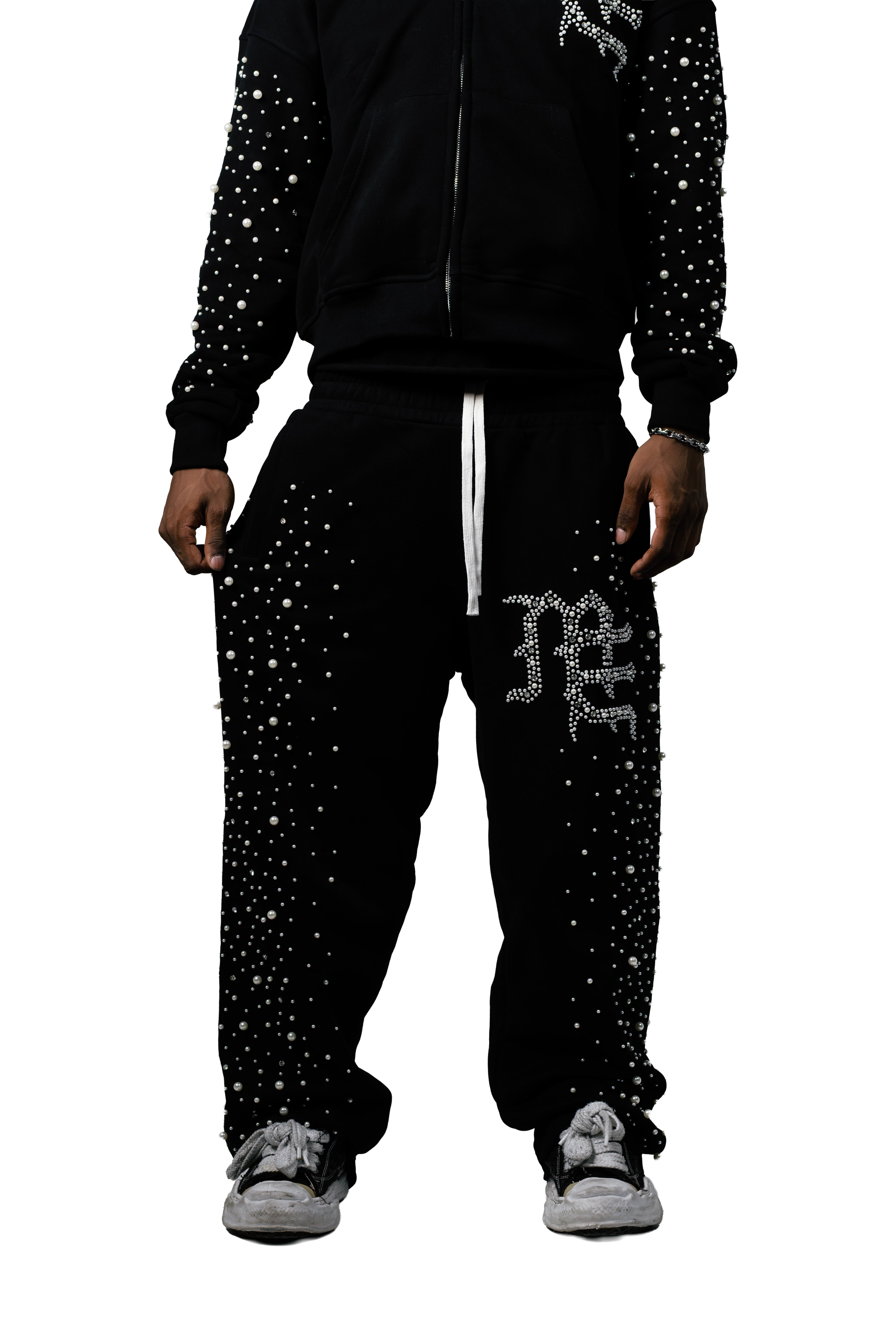 Black ‘Pearl’ Sweatpants