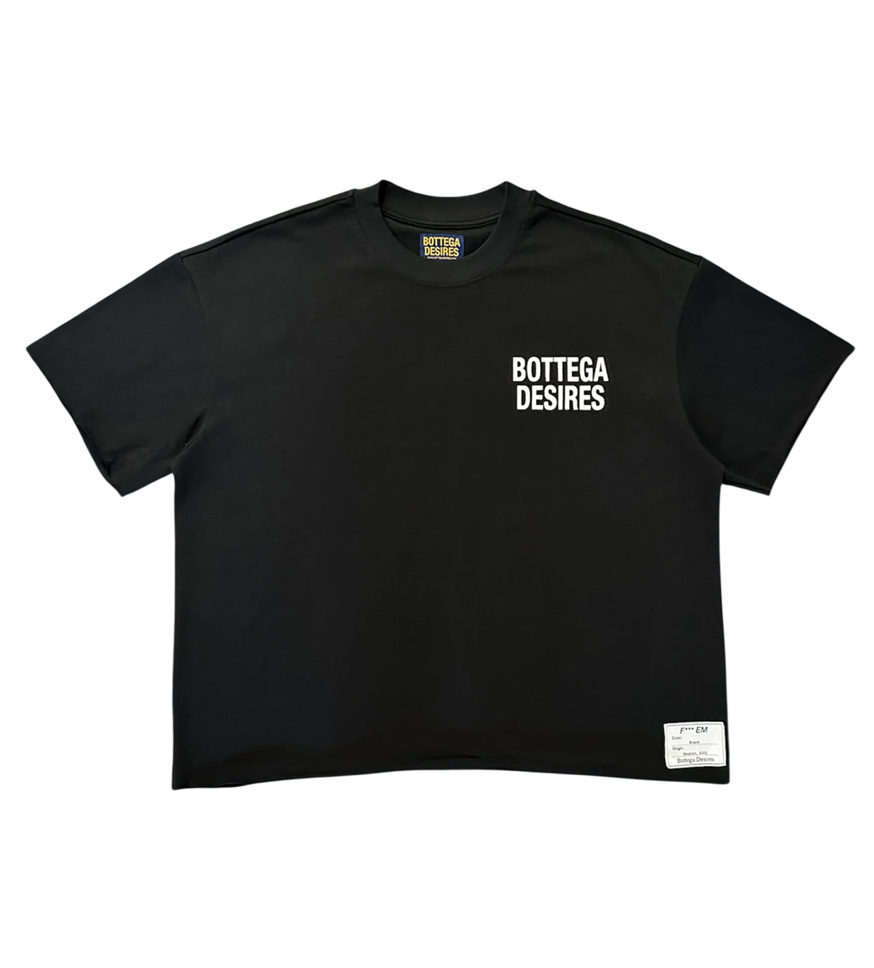 Bottega Desires F*** Em Tee Black