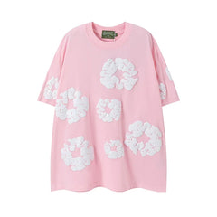 Denim Tears Kapok Foam Print Tee Pink